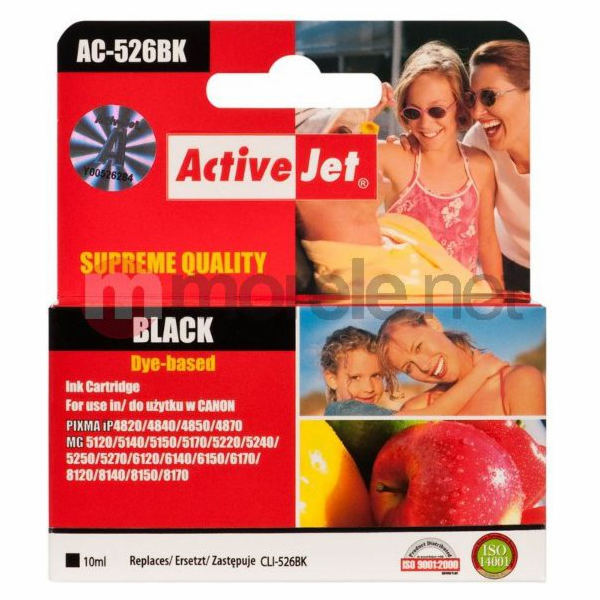 Tusz Activejet tusz ACC-526BN / CLI-526Bk (black)