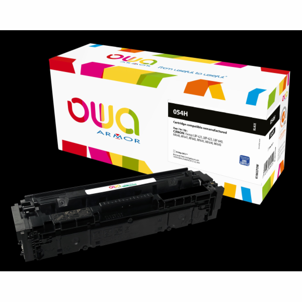 OWA Armor toner pro CANON LBP 621Cw, 623Cdw, MF641Cw, 643Cdw, 645Cx,CRG054H BK,3100 str.,černá/black(CRG-054H BK)