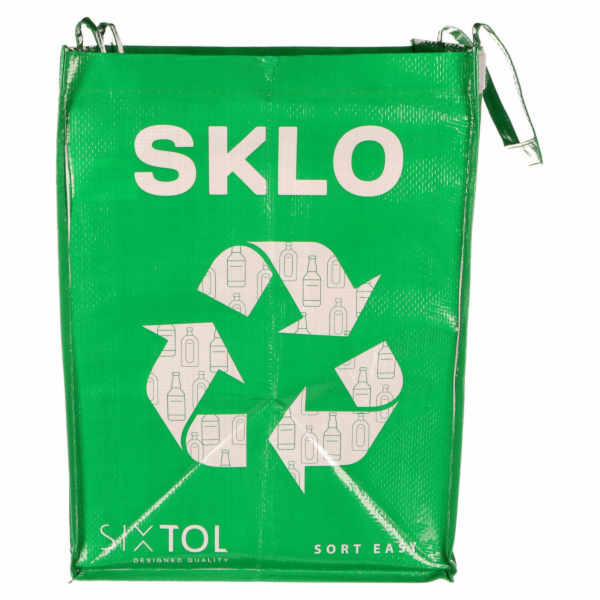 SIXTOL Tašky na tříděný odpad SORT EASY 3 BASIC, 30x30x40 cm, 3 x 36 l, 3 ks SIXTOL