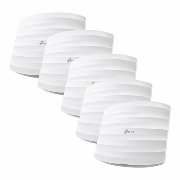 WiFi router TP-Link EAP245(5-pack) stropní AP, 1x GLAN, 2,4 a 5 GHz, AC1750, Omada SDN