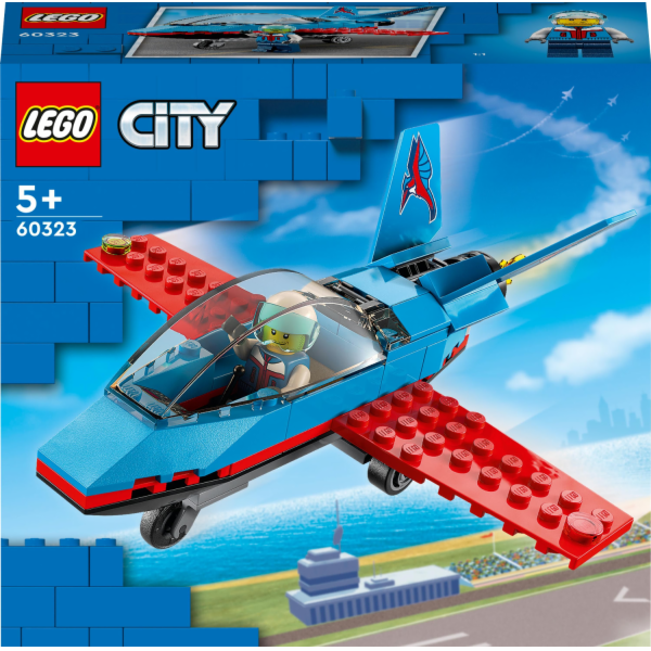 LEGO 60323 City Stuntflugzeug, Konstruktionsspielzeug