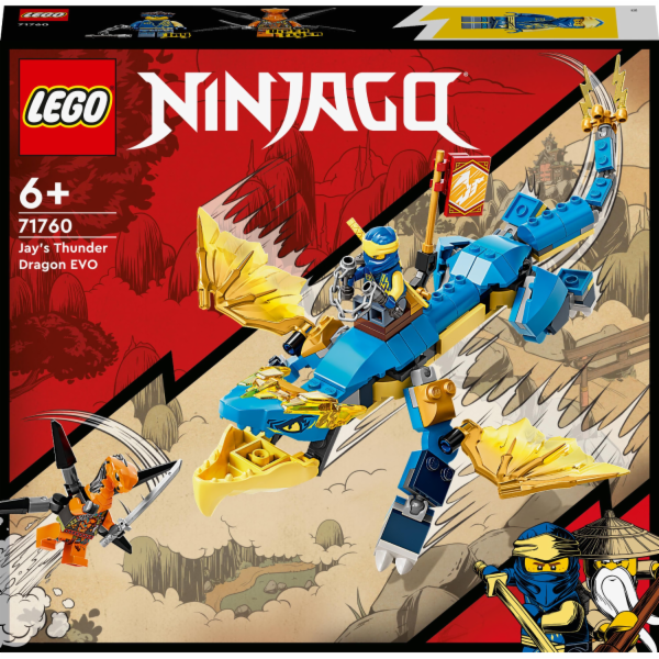 LEGO NINJAGO 71760 JAY S THUNDER DRAGON EVO