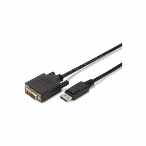 Digitus DisplayPort – kabel DVI-D 3m černý (AK-340301-030-S)