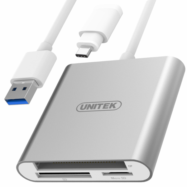 Čtečka Unitek USB 3.0 / USB-C (Y-9313D)