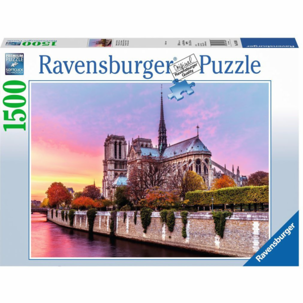Puzzle 1 500 dílků Katedrála Notre Dame