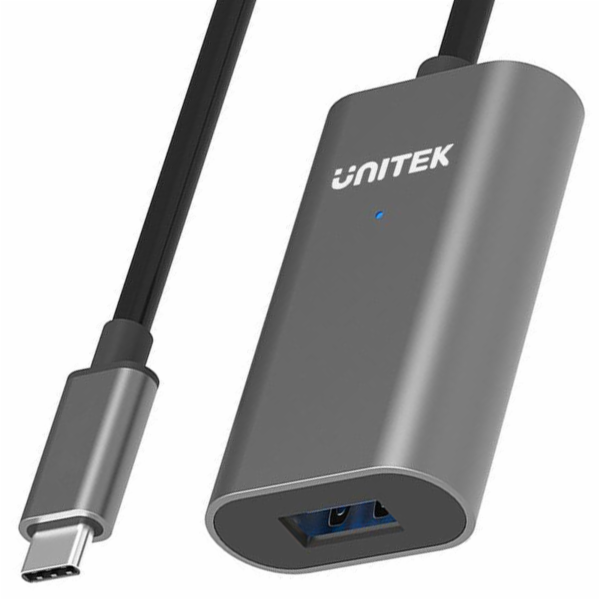 Adapter USB Unitek USB-C - USB Srebrny (U304A)