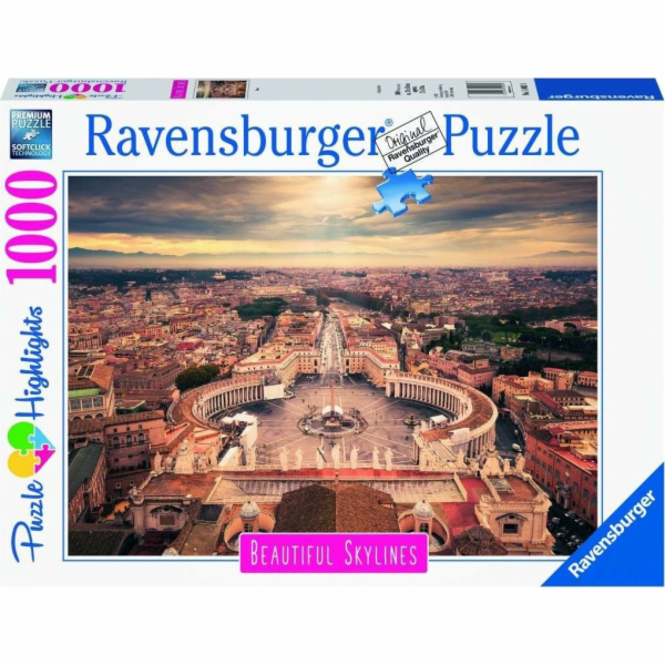Puzzle 1000 dílků Řím