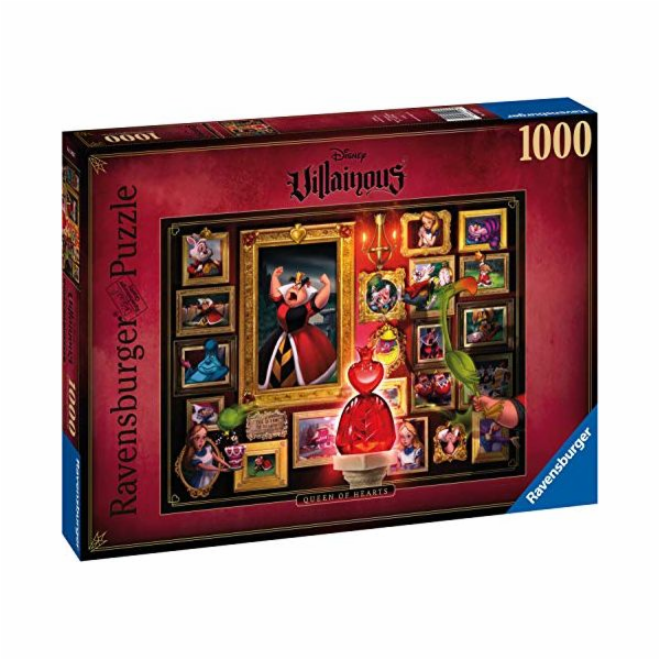 Ravensburger Ravensburger Puzzle 15026 - Villainous: Queen of Hearts - 1000 dílků