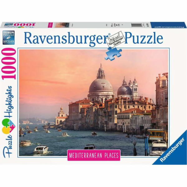 Puzzle 1000 dílků Středomořská Itálie