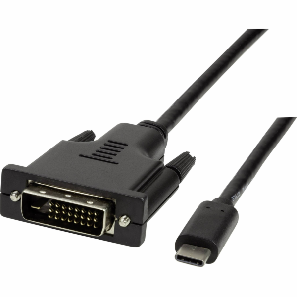 LogiLink USB-C - DVI 3,0m USB kabel