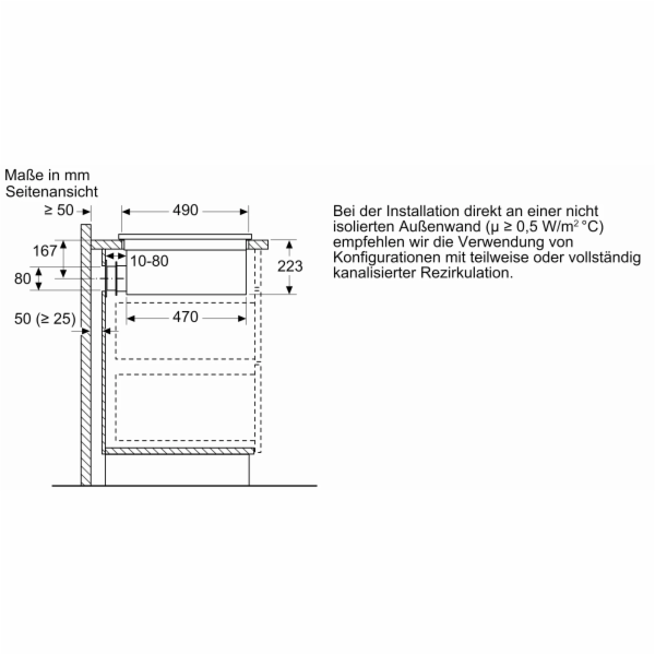 Bosch PVQ811F15E Serie | 6, Autarkes Kochfeld