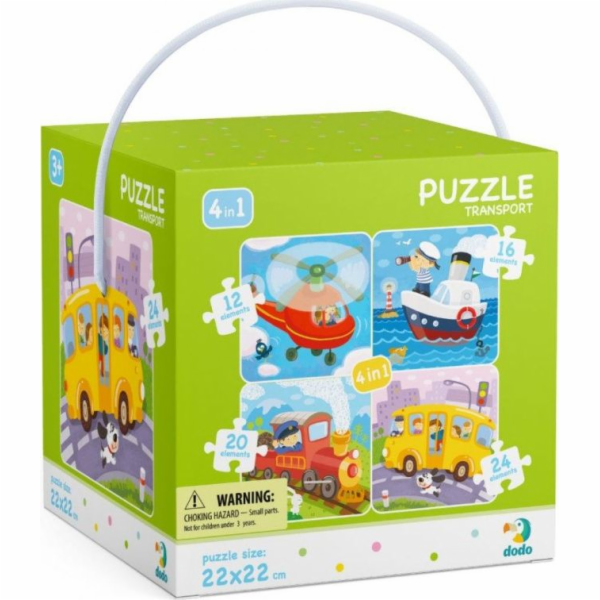 Dodo Puzzle 4w1 Transport