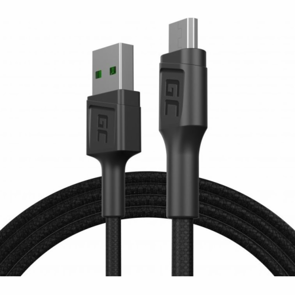 Green Cell USB kabel Green Cell GC PowerStream USB-A - Micro USB kabel 120cm rychlé nabíjení Ultra Charge, QC 3.0