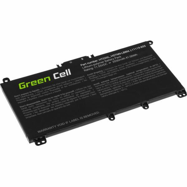 Green Cell HP163 Baterie HP HT03XL,HP 240 G7 245 G7 250 G7 255 G7, HP 14 15 17, HP Pavilion 14 15 3550mAh Li-Ion