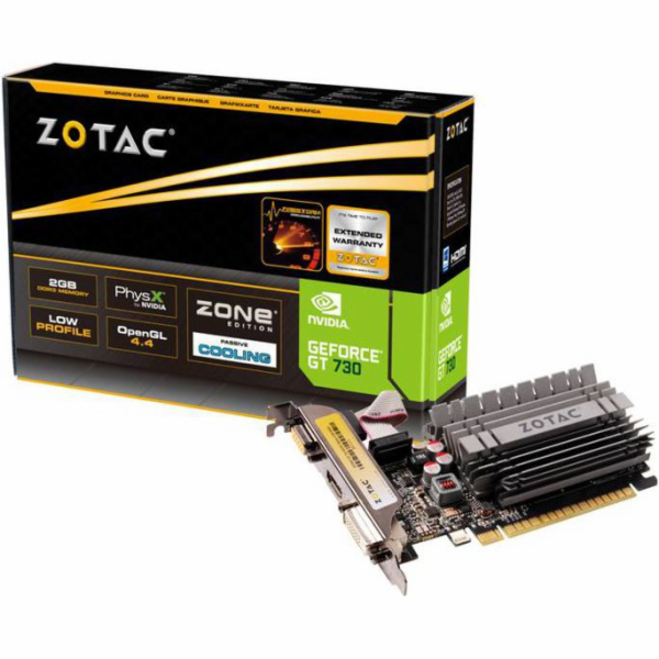 Zotac GeForce GT 730 2GB NVIDIA GDDR3