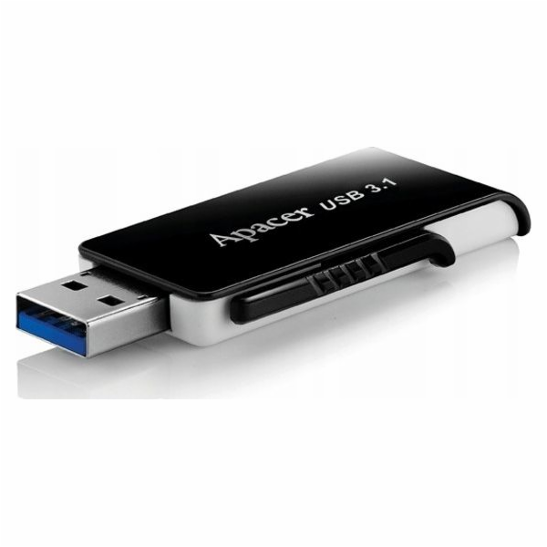 APACER memory USB AH350 128GB USB 3.0 Black AP128GAH350B-1