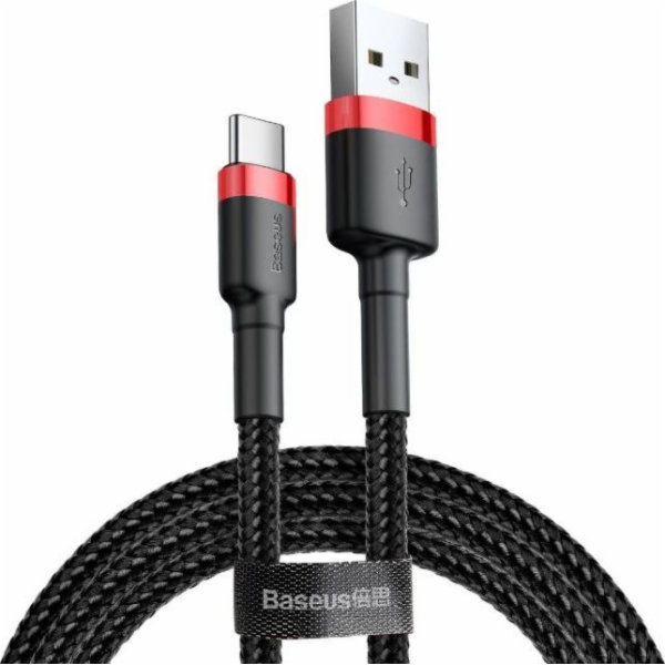 Baseus Cafule USB cable 2 m USB A USB C Black Red