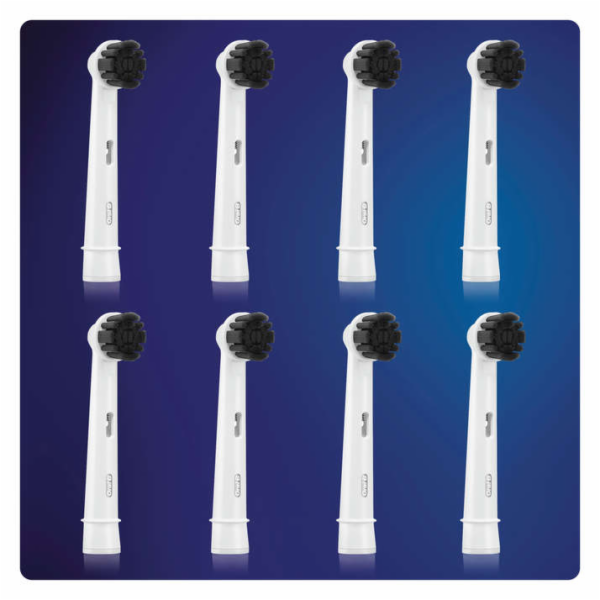 Oral-B Toothbrush heads Active Charcoal 8 pcs.