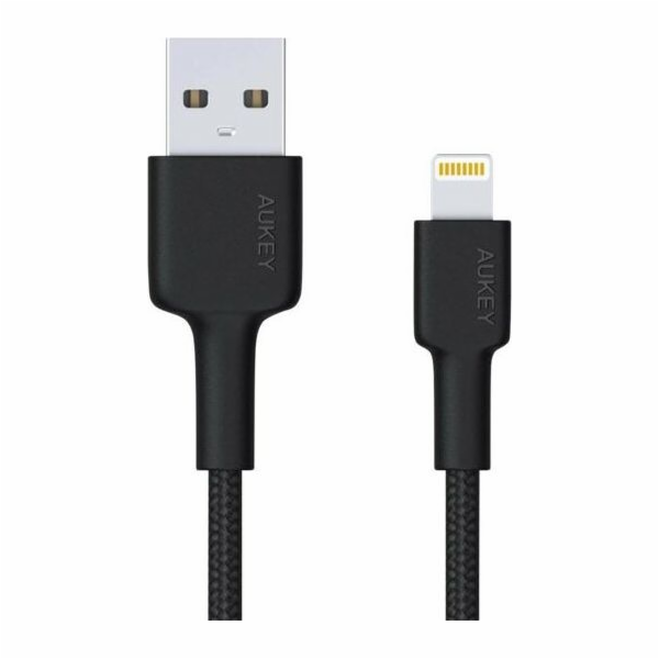 Aukey CB-AL05 USB USB kabel - Lightning 2m černý