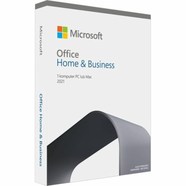 Microsoft Office 2021 Home & Business 1 license (UK)