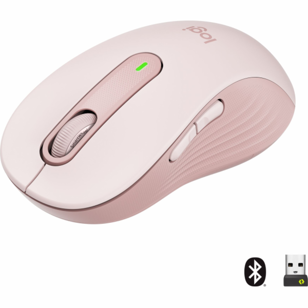 Logitech Signature M650 L Wireless Mouse - ROSE - EMEA