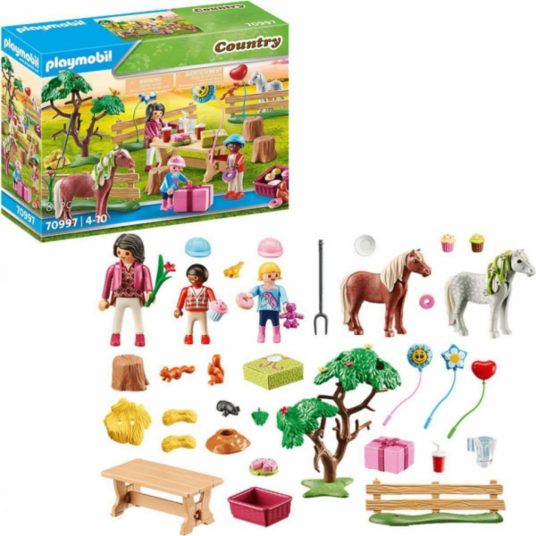 Playmobil 70997 Narozeninová oslava na poníkové farmě