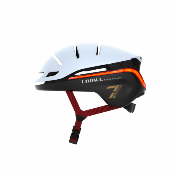 Livall EVO21 M bílá Cyklistická helma
