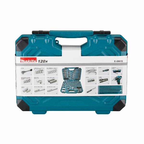 Makita 120-dílná E-06616