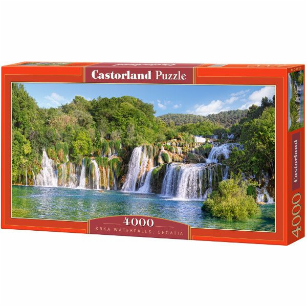 Castorland Vodopády Národní park Krka 4000 dílků
