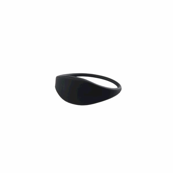 Fitness náramek čipový Sillicon rubber Lite Mifare S50 1kb, černá
