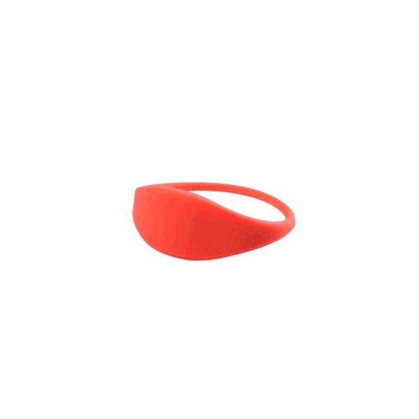 Fitness náramek čipový Sillicon rubber Lite EM 125kHz, červená