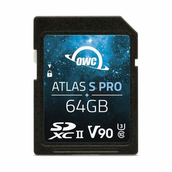 Karta OWC Atlas S Pro SDXC 64 GB Class 10 UHS-II/U3 V90 (OWCSDV90P0064)