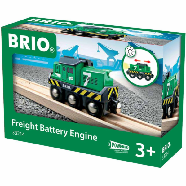 Brio 33214 Elektrická lokomotiva zelená