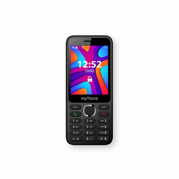 myPhone S1 LTE s nabíjecím stojánkem 2,8" /Dual SIM/černá