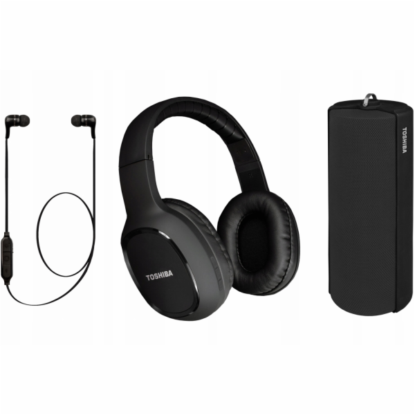 Toshiba Triple Pack HSP-3P19-II sluchátka na uši černá