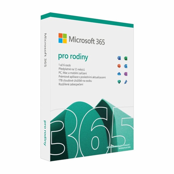 Microsoft 365 pro rodiny CZ (6GQ-01911)