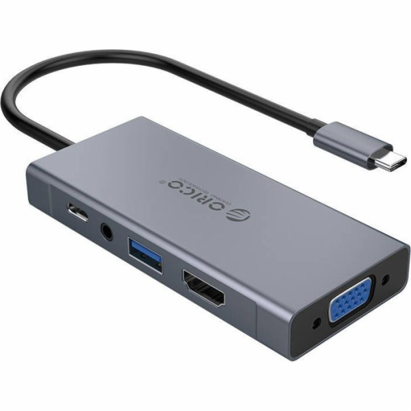 ORICO HUB USB-C USB 3.0 VGA HDMI AUDIO PD 60W