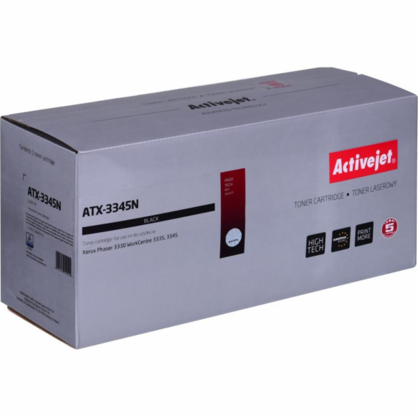 Activejet ATX-3345N toner cartridge for Xerox printer replacement XEROX 106R03773; Supreme; 3000 pages; black