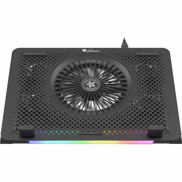 Chladící podložka pro NB Genesis Oxid 450 RGB do 15.6", hliníkové tělo