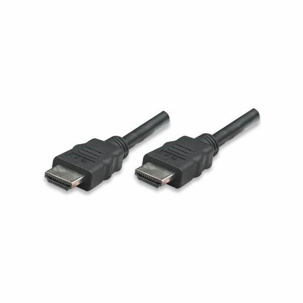 Kabel Manhattan HDMI - HDMI 2m czarny (323215)