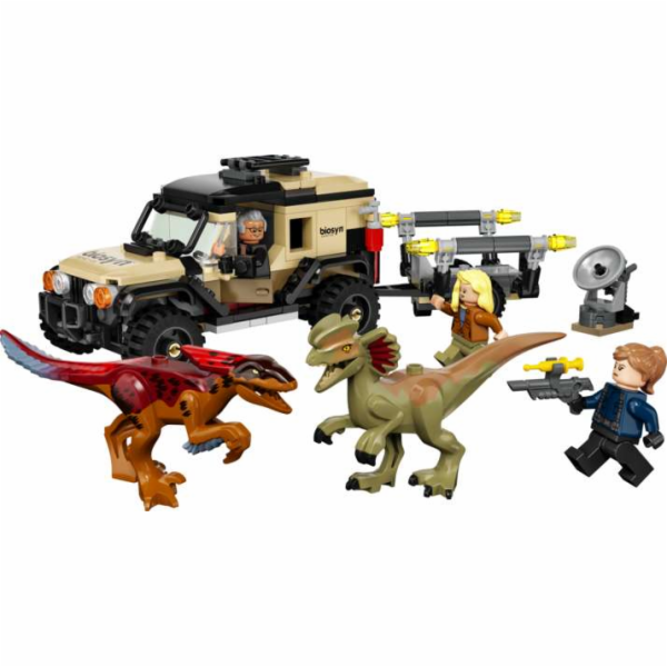 LEGO Jurassic 76951 Pyroraptor & Dilophosaurus Trans
