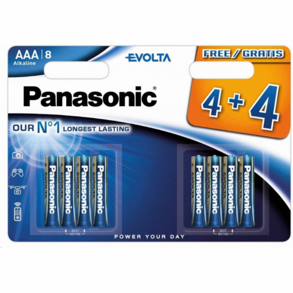 PANASONIC EVOLTA Platinum AAA 8ks 80266401
