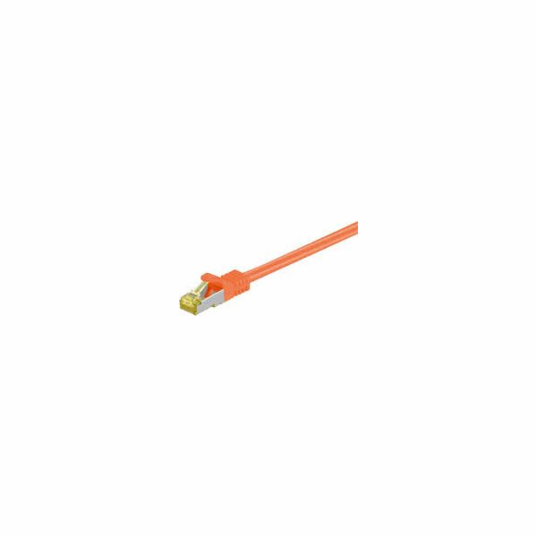 Vybavit 606602 Patch Cable S/FTP CAT6A 0,5 m oranžová
