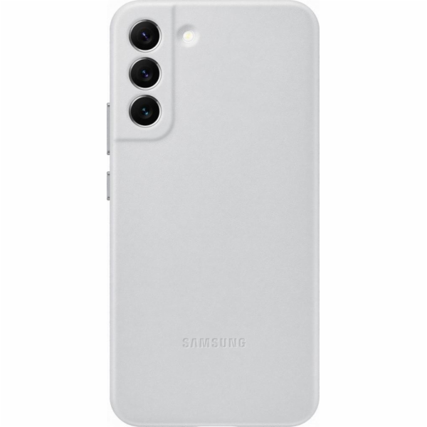Samsung kožený zadní kryt EF-VS906L pro Galaxy S22+ šedý