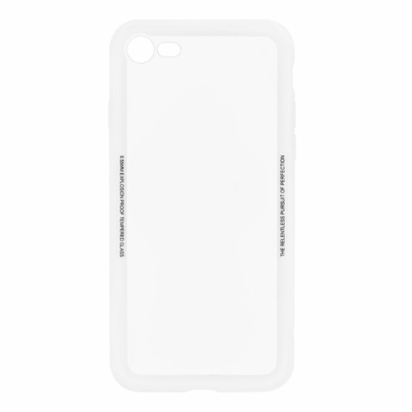 Tellur Cover Glass Simple for iPhone 8 white