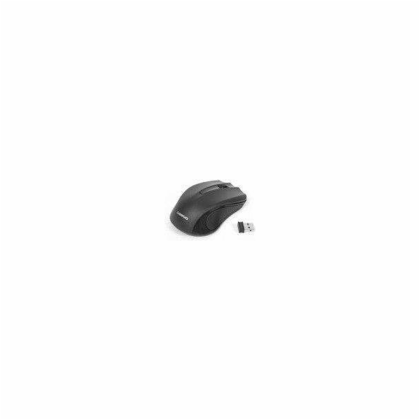 Omega myš bezdrátová OM0419B, 1000 DPI, černá