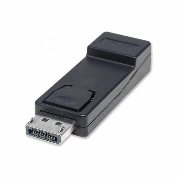 Adapter AV Manhattan DisplayPort - HDMI czarny (151993)