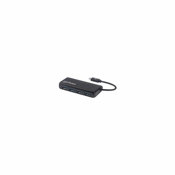 HUB USB Manhattan 4x USB-A 3.0 (164924)