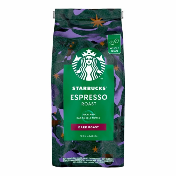 Starbucks Espresso Roast zrnková káva 450 g