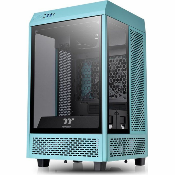 Thermaltake The Tower 100 Mini Tower Turquoise, Tower-Gehäuse